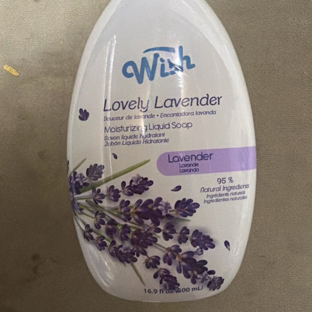 Wish Lavender Scented Liquid Soap